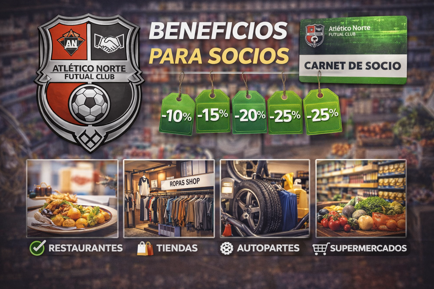 Convenios con comercios (beneficios reales)